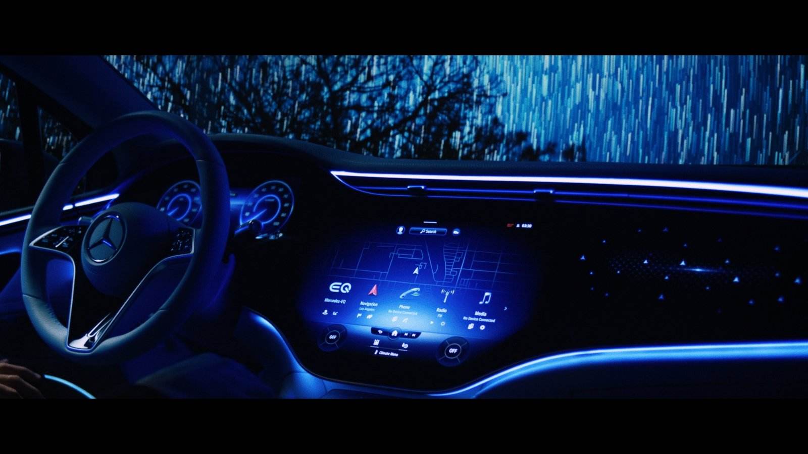 Mercedes-Benz, ElektroKinetic: poster frame